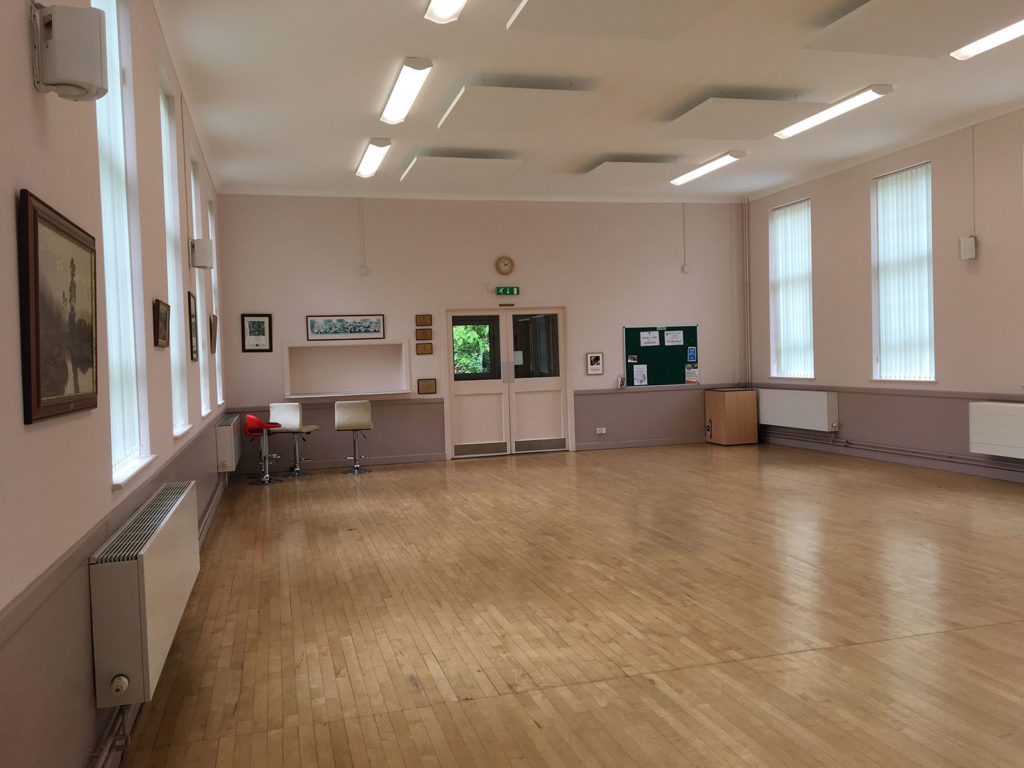 Inside Milton Lilbourne Village Hall